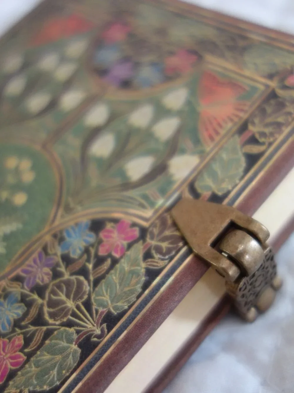 New PAPERBLANKS Poetry in Bloom Lined Mini 208 Page Hardcover Journal